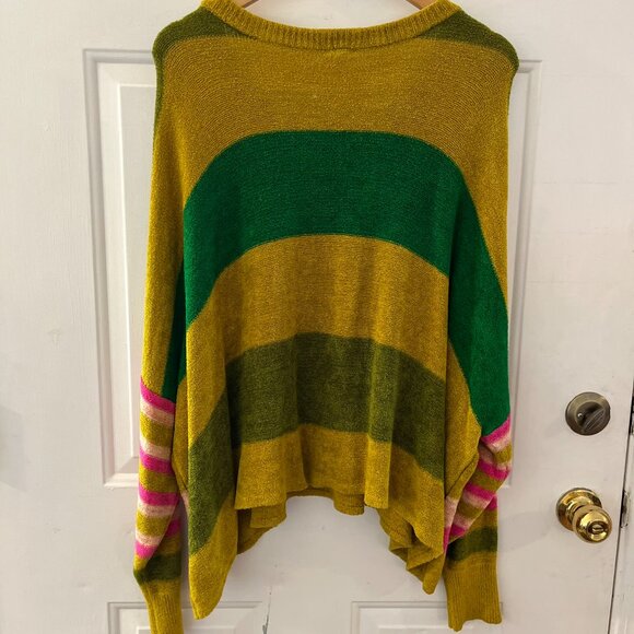Free People Woman's Over-sized All About You Pull-Over Slouchy Sweater Sz Med - Picture 5 of 9
